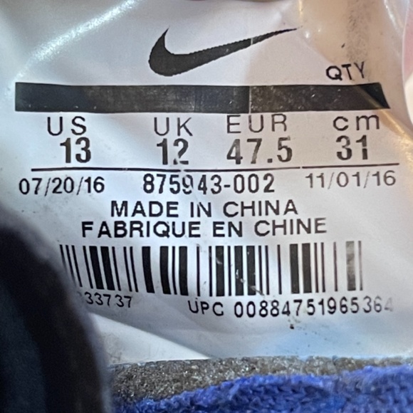 Nike Air Max 90 Ultra Flyknit 2.0 Multicolor Sz 13 - Picture 8 of 8